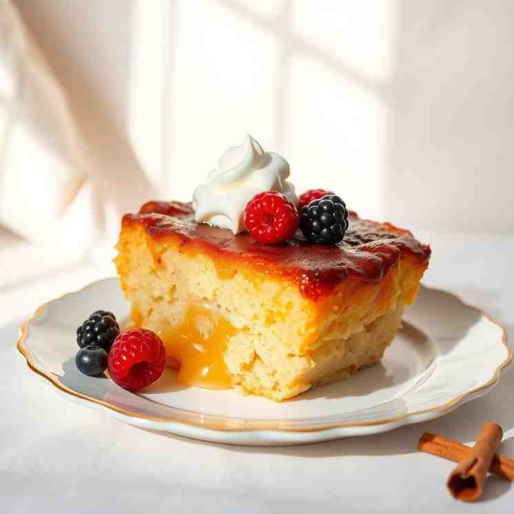 Classic Bread Pudding - Easy English Dessert